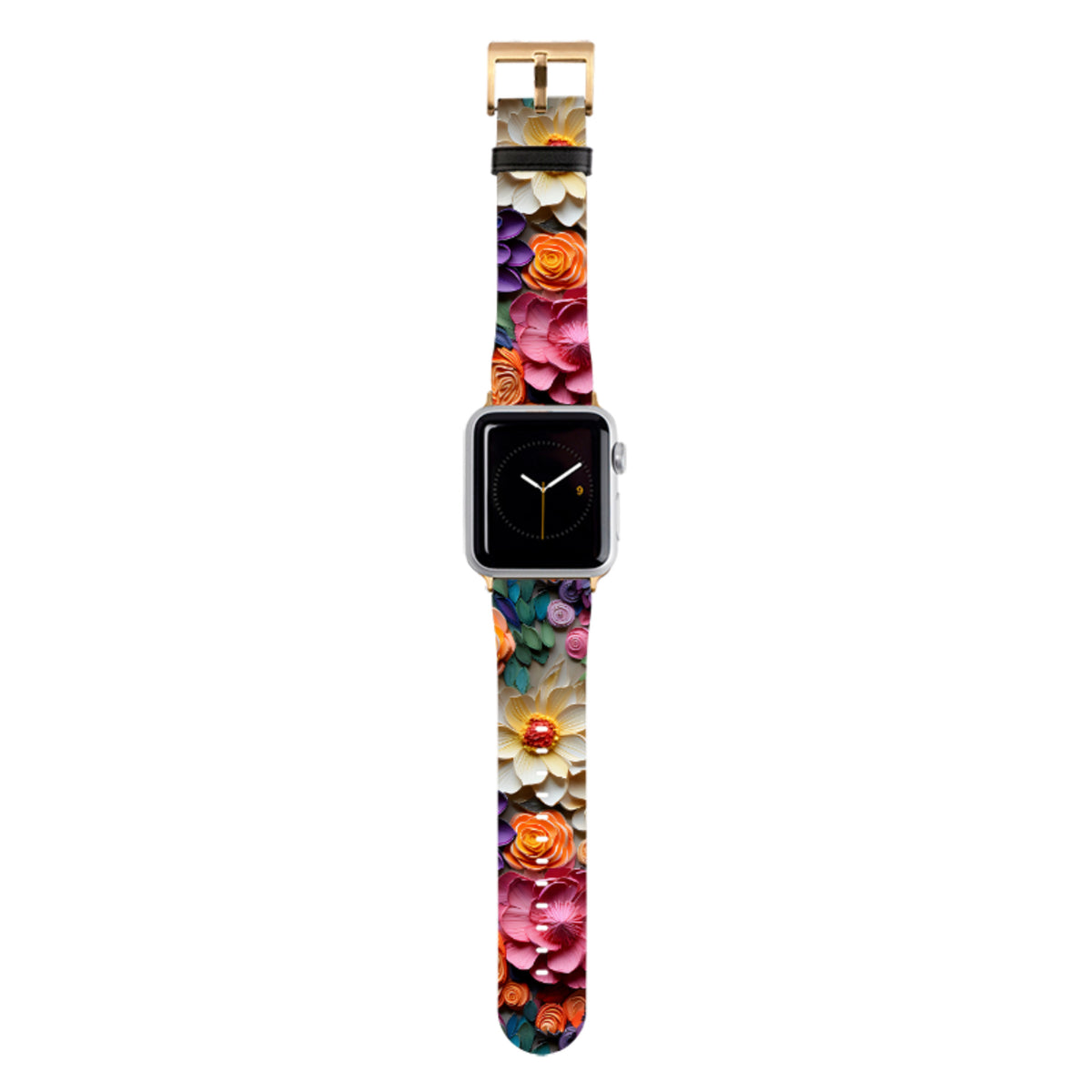 Violettes florales Apple Watch Armband