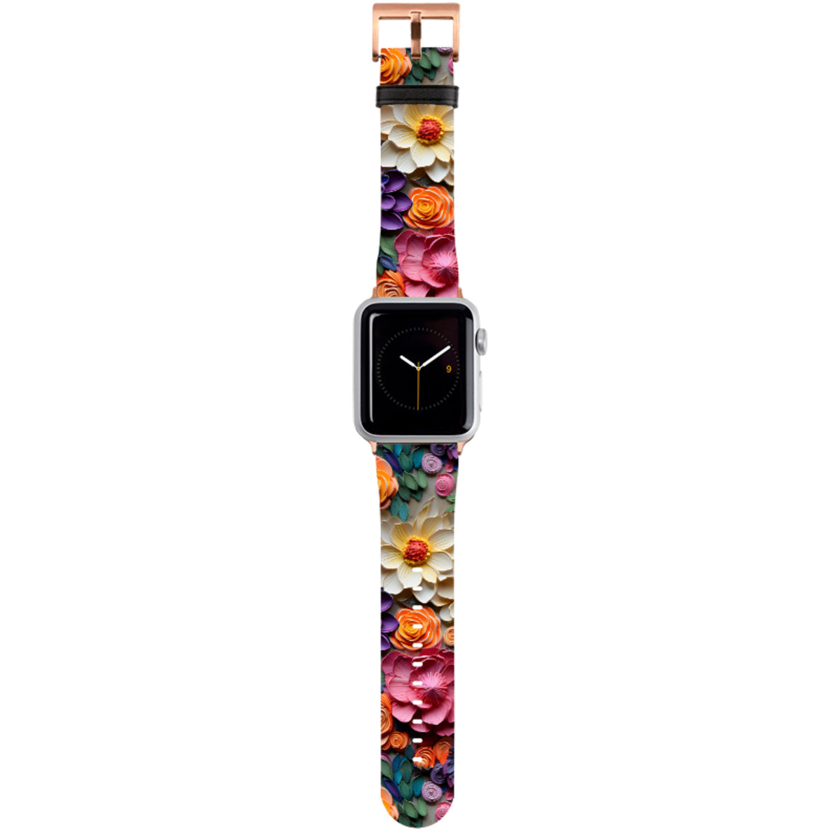 Violettes florales Apple Watch Armband