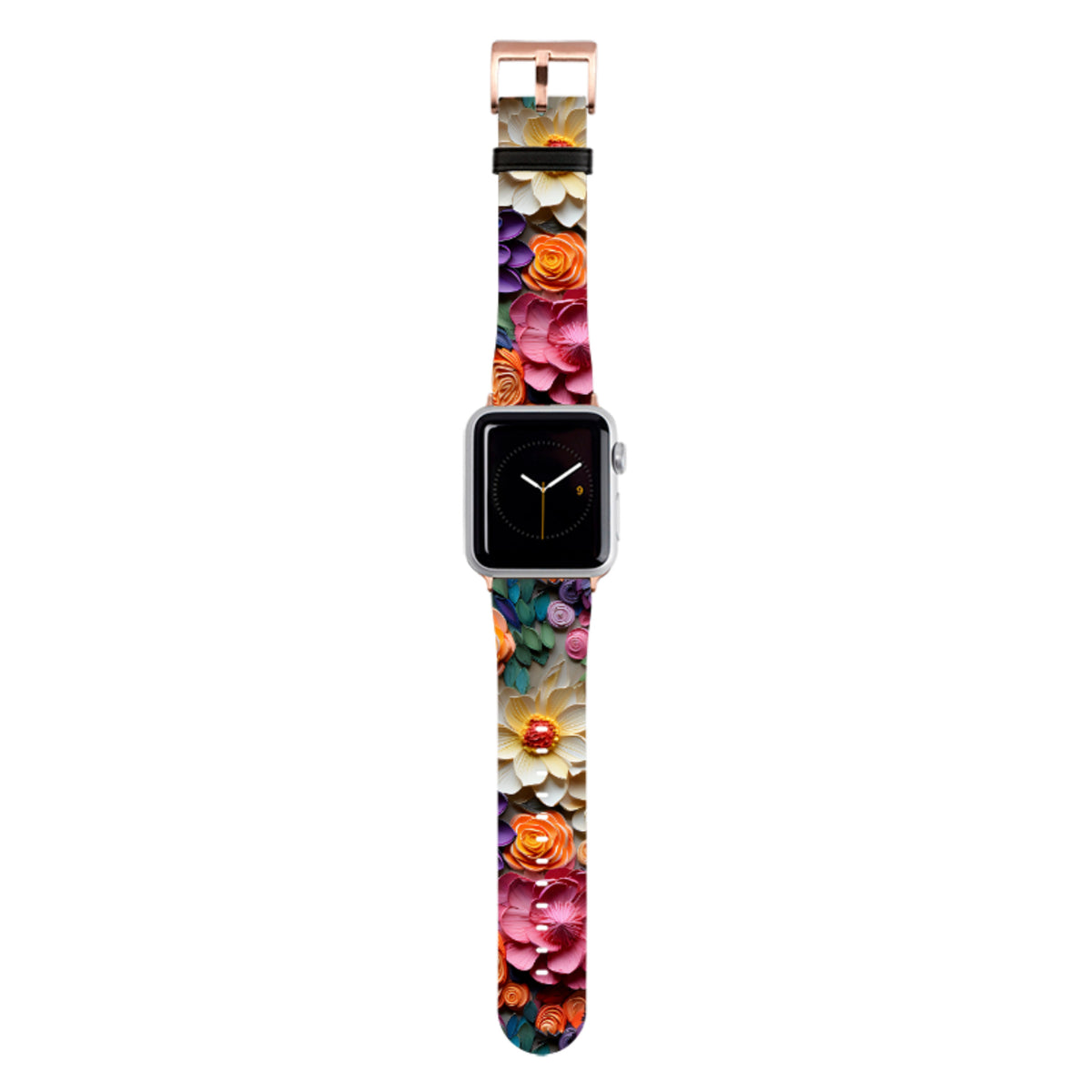 Violettes florales Apple Watch Armband