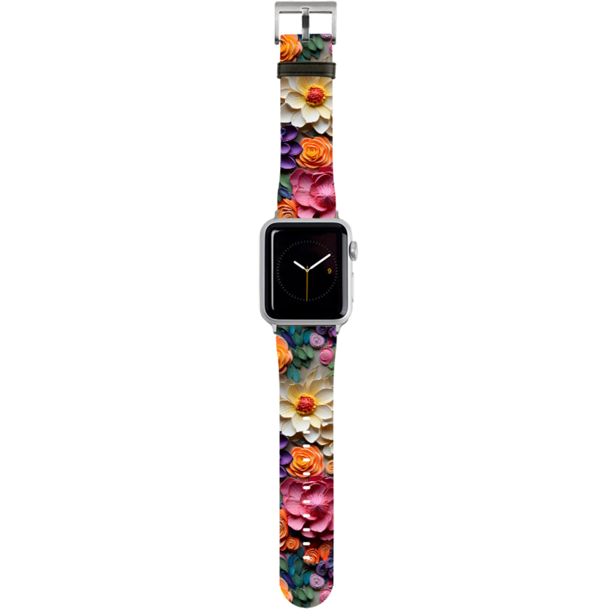 Violettes florales Apple Watch Armband