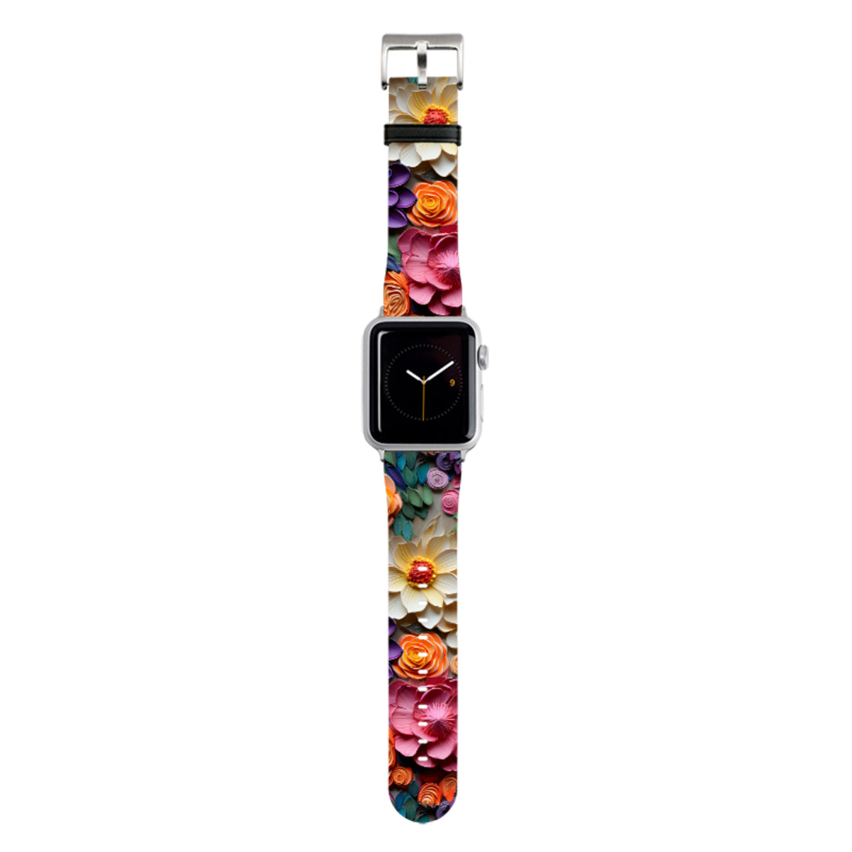 Violettes florales Apple Watch Armband