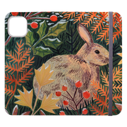 Rabbit Wallet Case By Lee Foster Wilson
