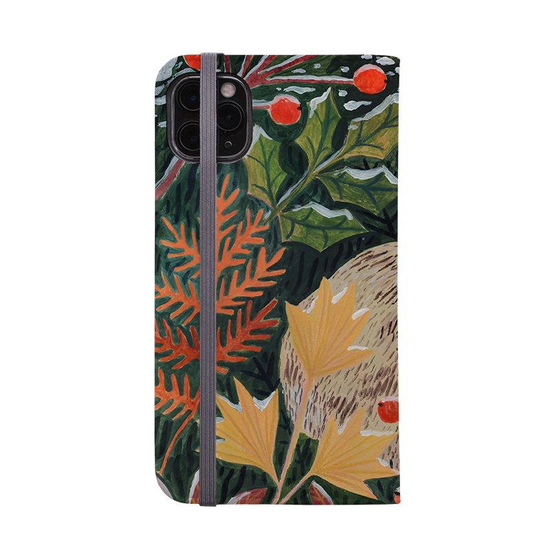 Rabbit Wallet Case By Lee Foster Wilson
