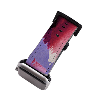 Watercolour Amethyst By Kitty Joseph Apple Watch Strap