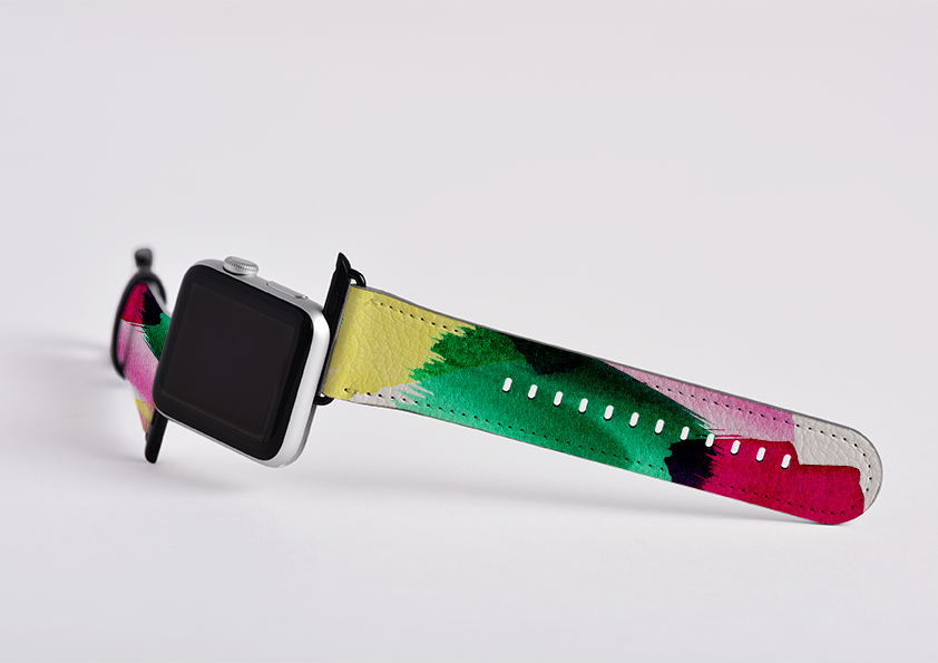 Watercolour Sunlight By Kitty Joseph Apple Watch Strap