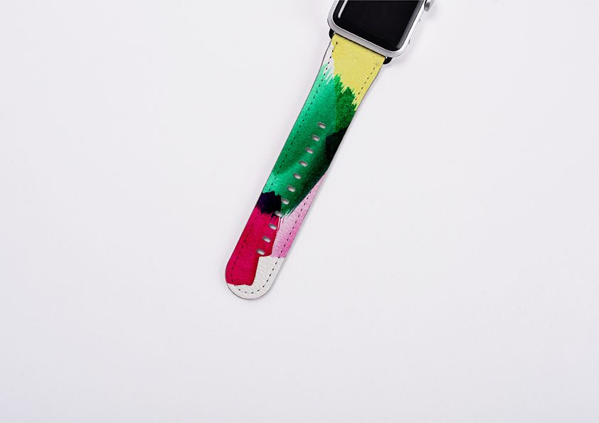 Watercolour Sunlight By Kitty Joseph Apple Watch Strap