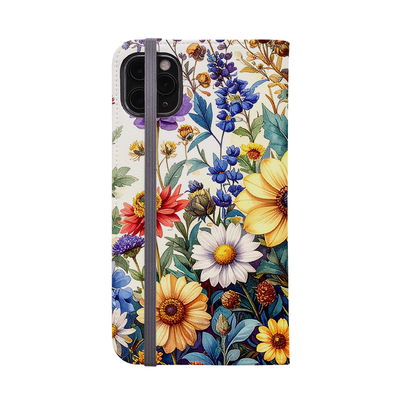 Westend Floral Brieftaschen-Schutzhülle