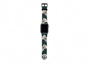 Westiepoo Forest Green Apple Watch Strap