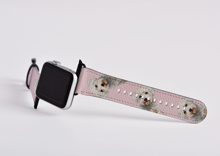 Westiepoo New Pink Apple Watch Strap
