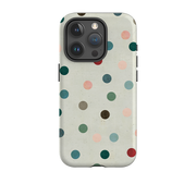 iPhone Tough Case - Whale Rider Dots By Katherine Quinn