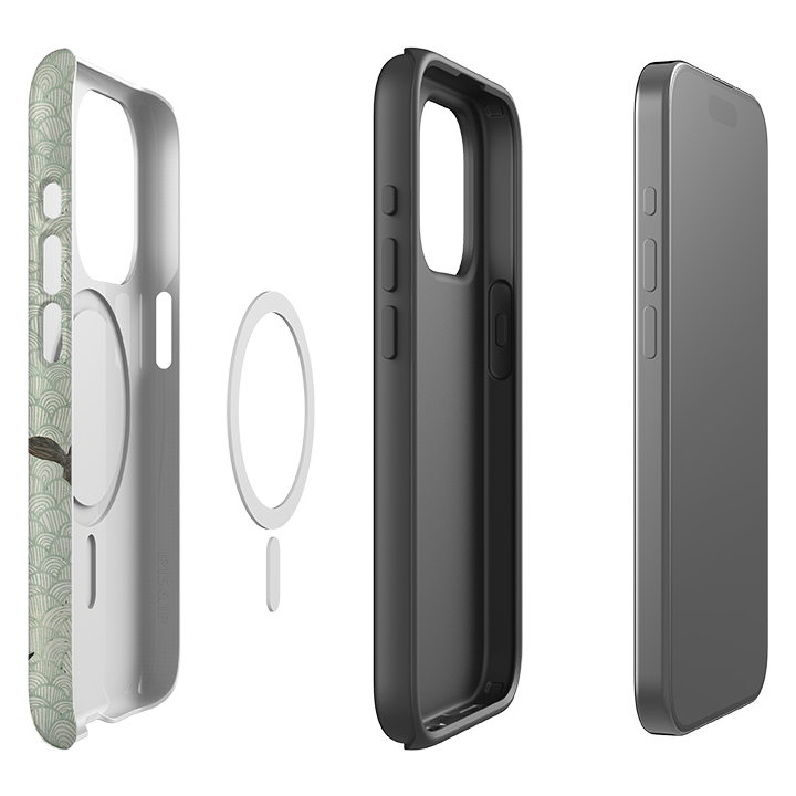 iPhone MagSafe Tough Case - Whale Tails By Katherine Quinn