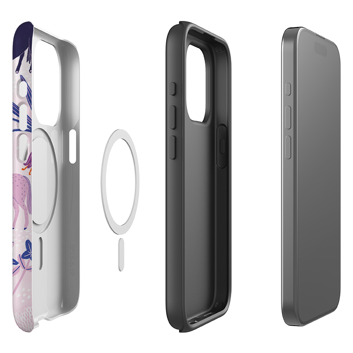 iPhone MagSafe Tough Case -  Wild Ponies By Lee Foster Wilson