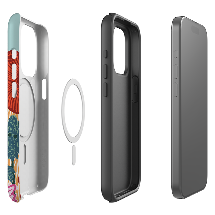 iPhone MagSafe Tough Case -  Wild Poppies By Kate Heiss