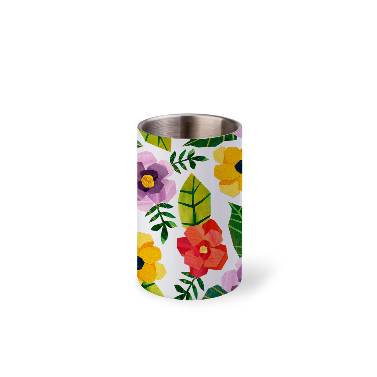 Wein Kühler Eimer Eis Blumen