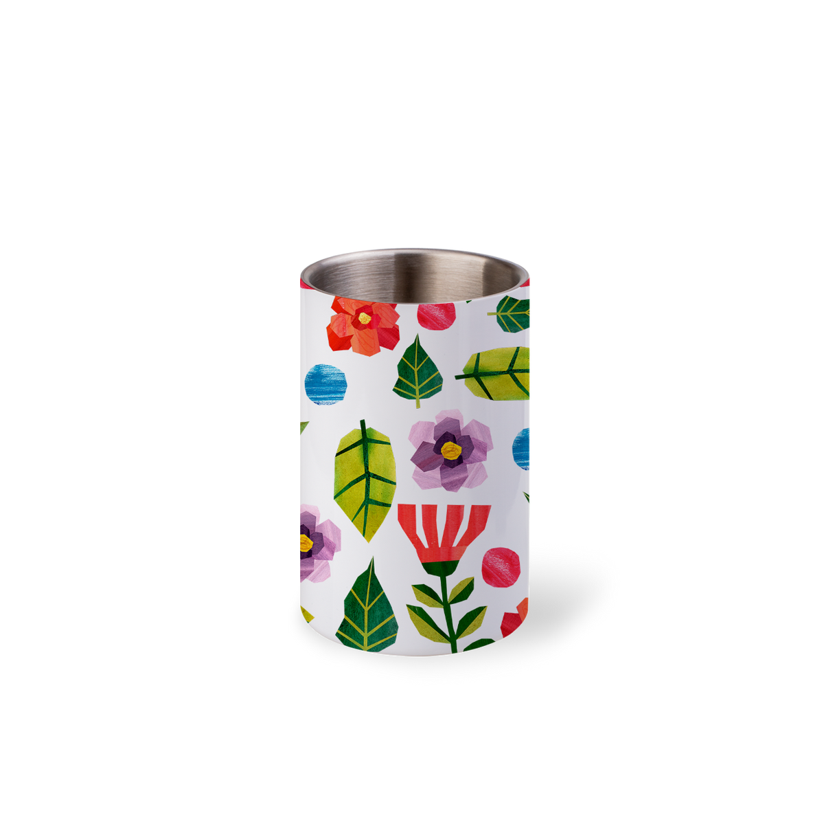 Weinkühler-Eimer, Regen-Blumenmuster