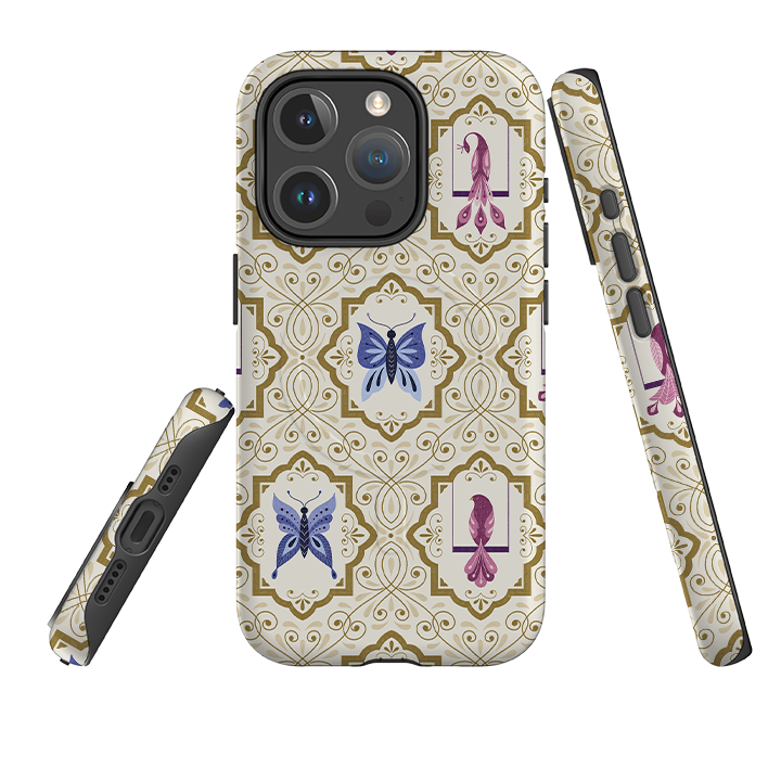 iPhone MagSafe Tough Case -  Wingframes Ivory By Jenny Zemanek