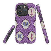 iPhone MagSafe Tough Case -  Wingframes Med Purple By Jenny Zemanek