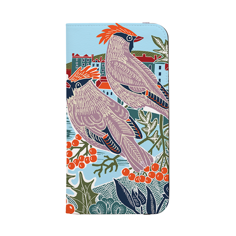 Winter Harbour Wallet Case By Kate Heiss