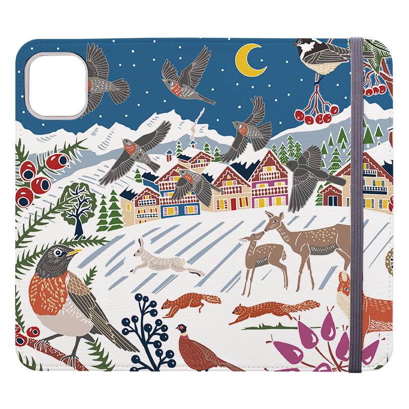 Winter II Wallet Case By Kate Heiss