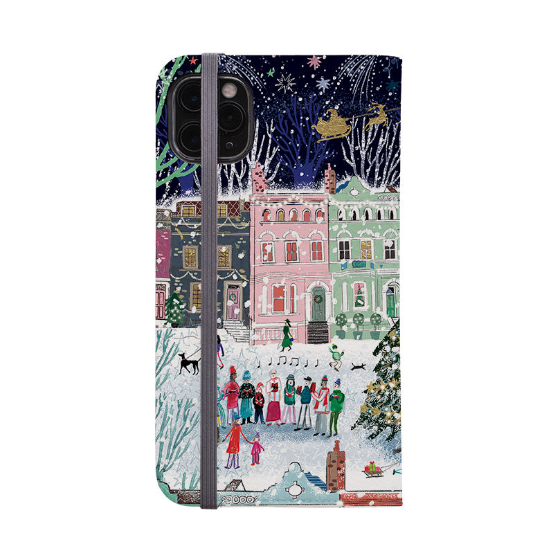 Winter In Notting Hill II Wallet Case By Emma Frances Grant