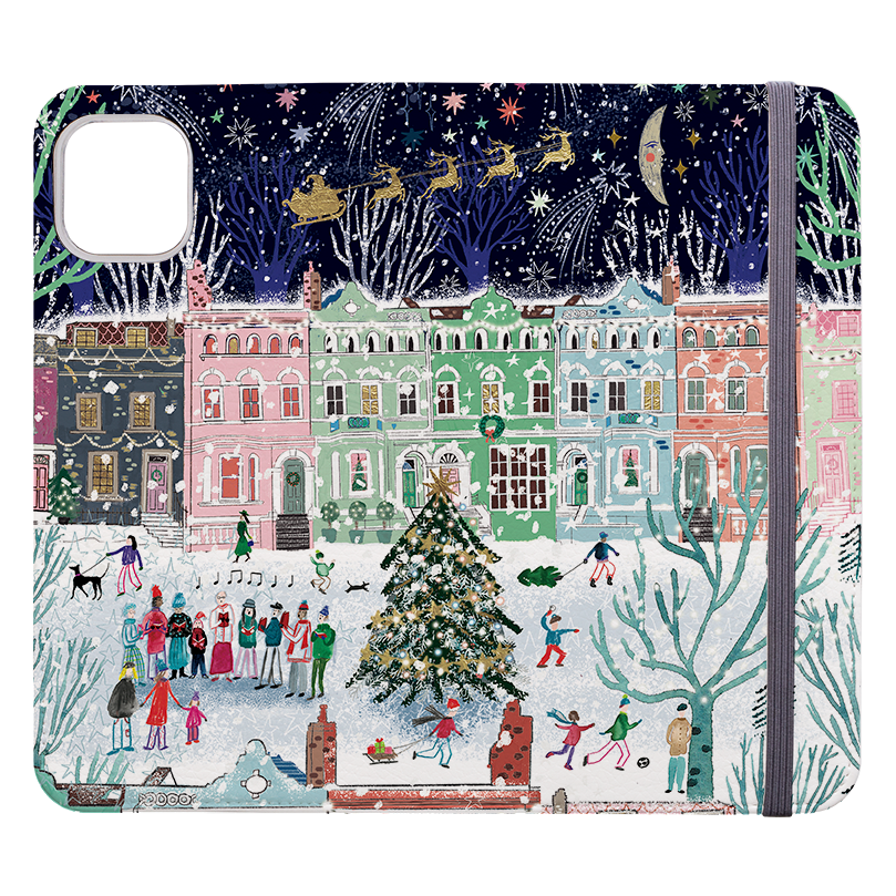 Winter In Notting Hill II Wallet Case By Emma Frances Grant