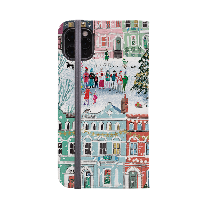 Winter In Notting Hill Wallet Case By Emma Frances Grant