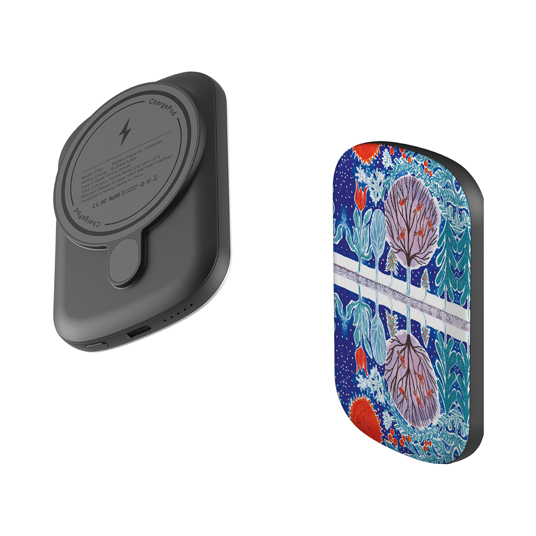 MagSafe Power Bank - Christmas Days II By Emma Frances Grant