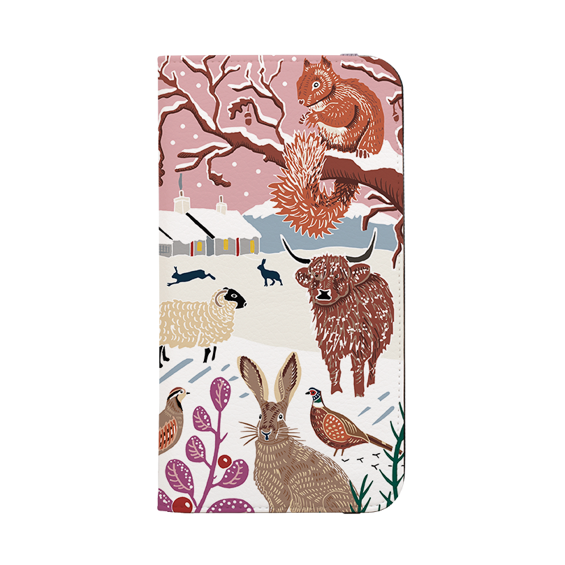Winter V Wallet Case By Kate Heiss