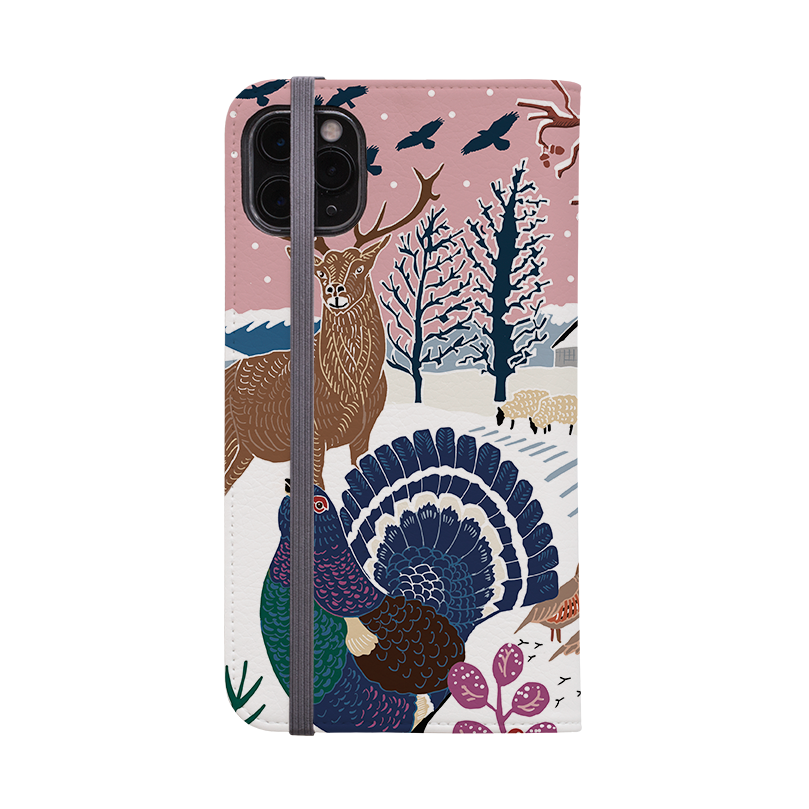Winter V Wallet Case By Kate Heiss