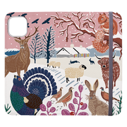 Winter V Wallet Case By Kate Heiss