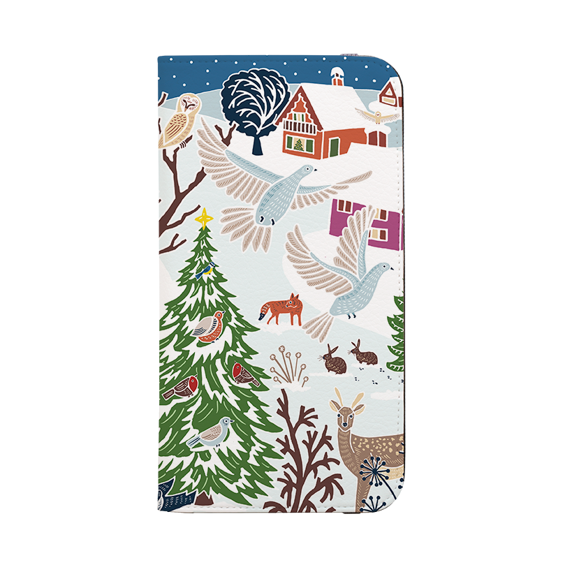 Winter VI Wallet Case By Kate Heiss