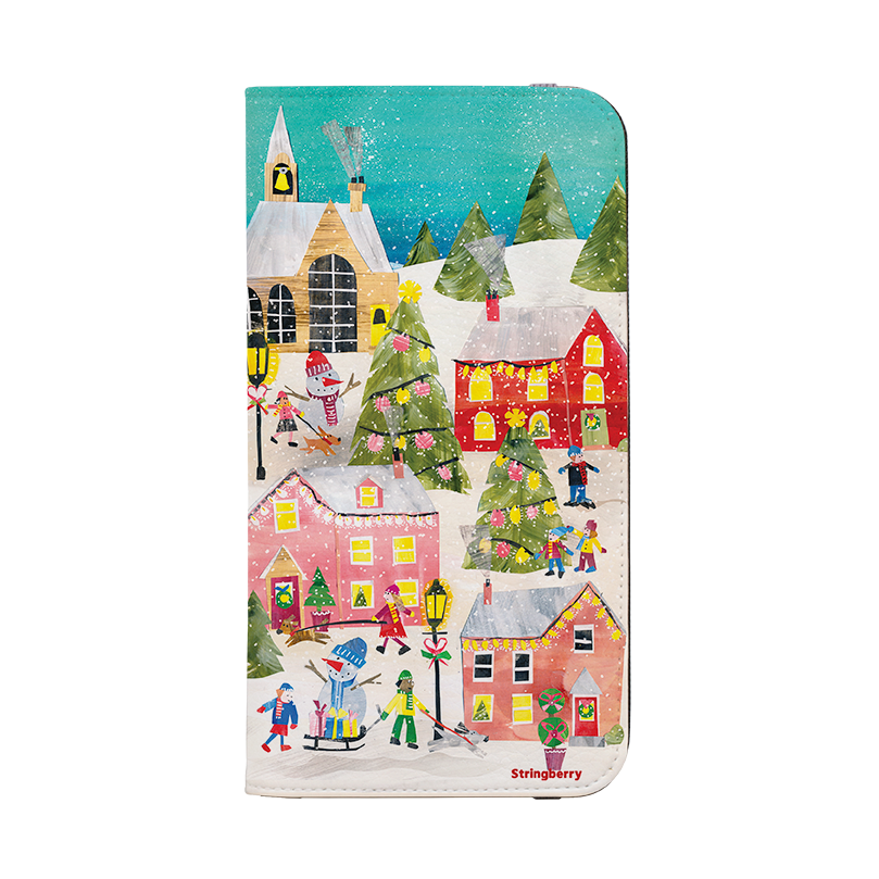 Winter Village By Tracey English