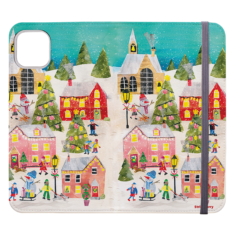 Winter Village By Tracey English