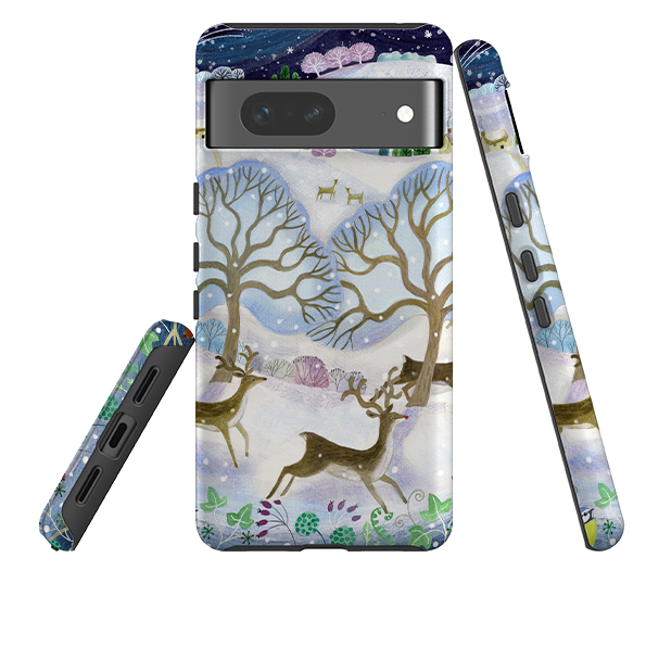 Google Tough Case - Winter Deer By Bex Parkin
