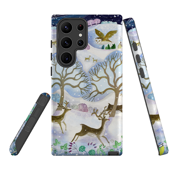 Samsung Tough Case - Winter Deer By Bex Parkin