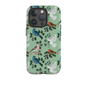 iPhone Tough Case - Winter Birds-1 By kate Heiss