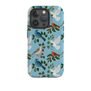 iPhone Tough Case - Winter Birds-2 By kate Heiss