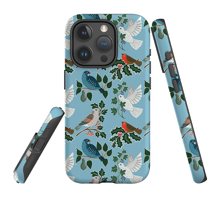 iPhone Tough Case - Winter Birds-2 By kate Heiss