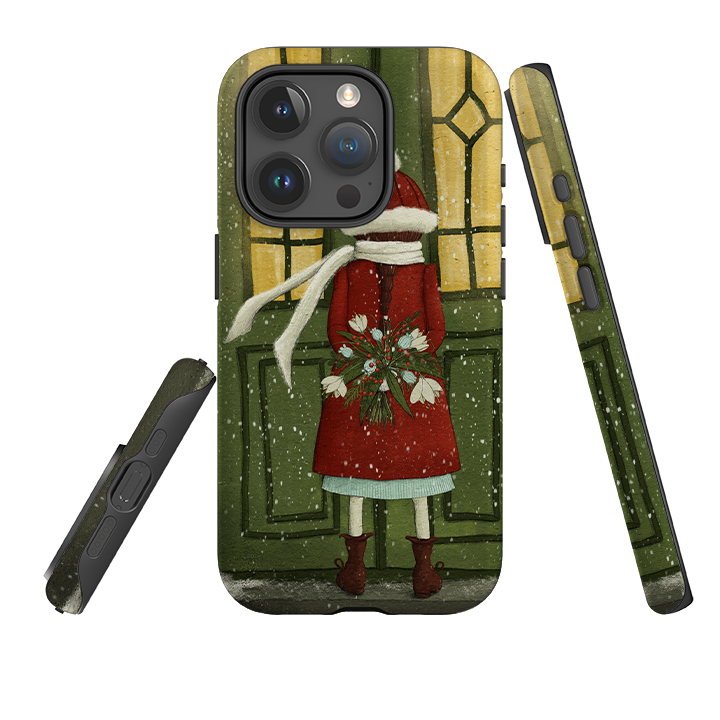 iPhone Tough Case - Winter Flowers By Maja Lindberg