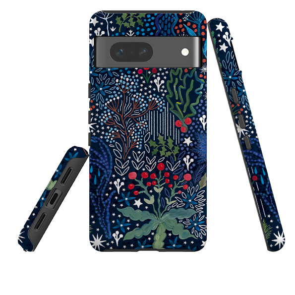 Google Tough Case - Winter Flowers I By Emma Frances Grant