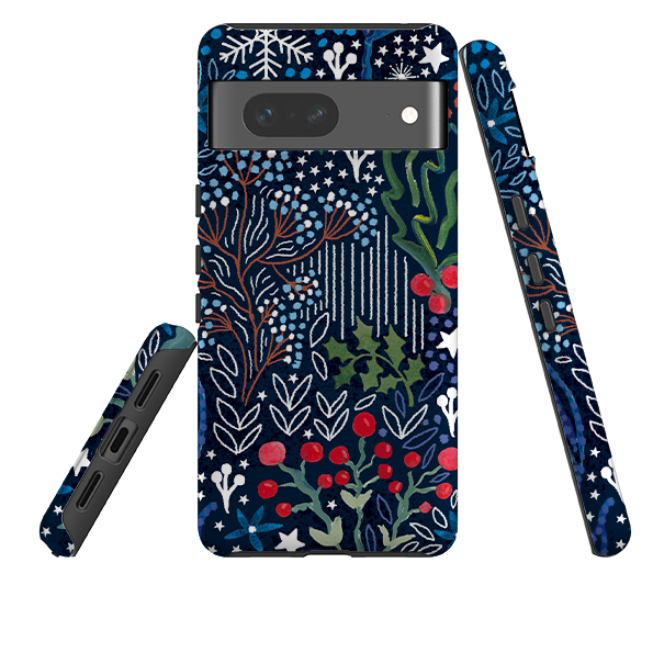 Google Tough Case - Winter Flowers II By Emma Frances Grant
