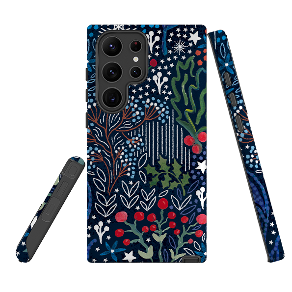 Samsung Tough Case - Winter Flowers II By Emma Frances Grant