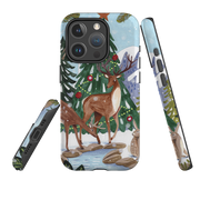 iPhone MagSafe Tough Case - Winter Forest By Caroline Bonne Muller