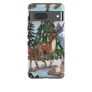 Google Tough Case - Winter Forest By Caroline Bonne Muller