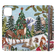 Winter Forest Wallet Case By Caroline Bonne Muller