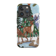 iPhone Tough Case - Winter Forest By Caroline Bonne Muller