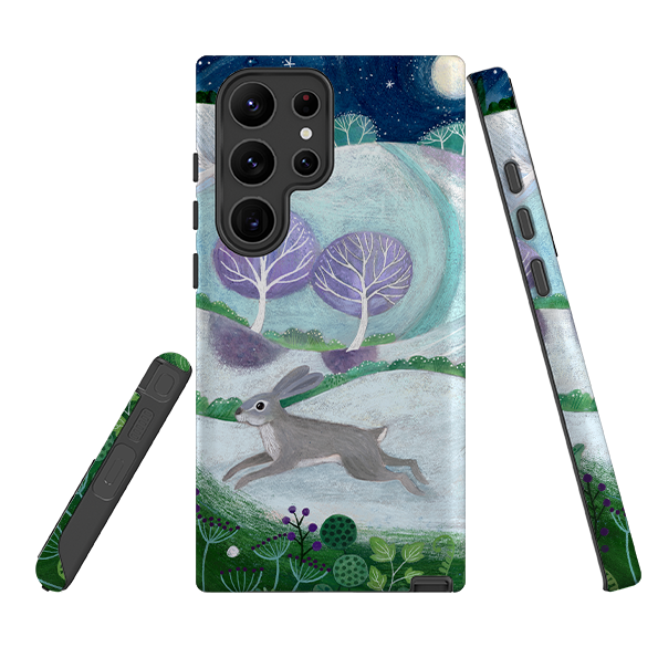 Samsung Tough Case - Winter Hare By Bex Parkin