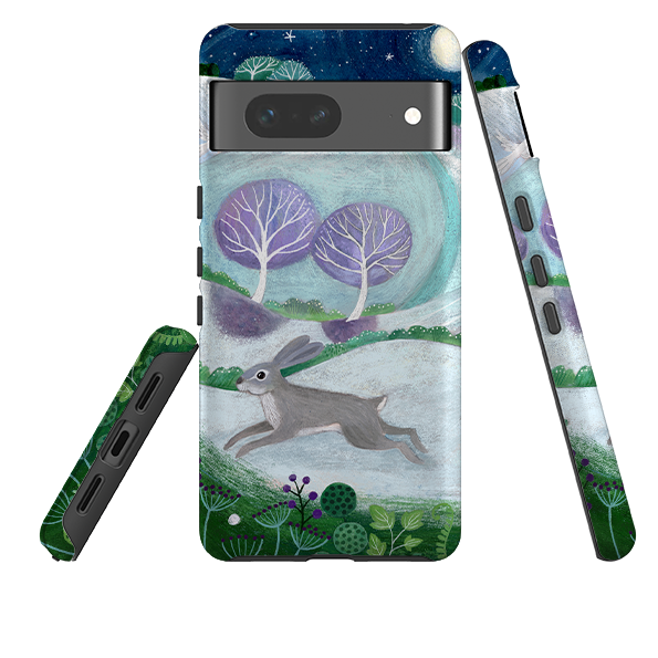 Google Tough Case - Winter Hare By Bex Parkin