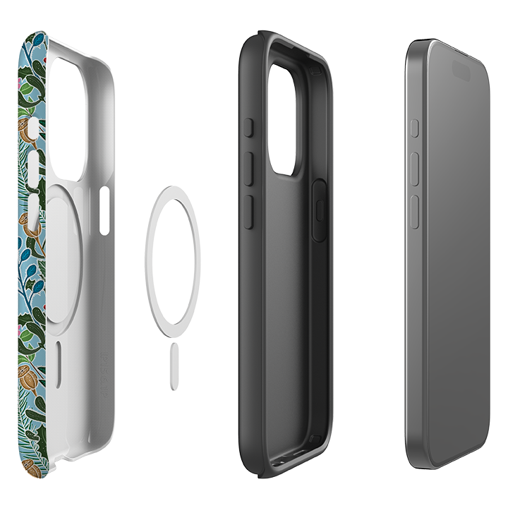 iPhone MagSafe Tough Case - Winter Hedge-2 By Kate Heiss