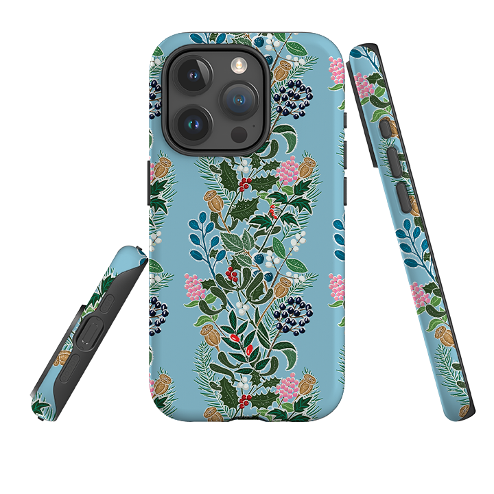 iPhone Tough Case - Winter Hedge-2 By kate Heiss